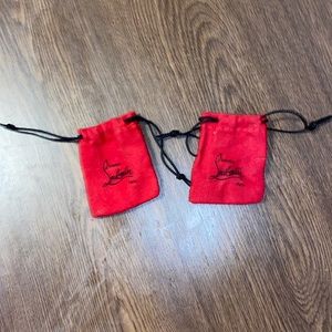 ✨THE CUTEST MINI CHRISTIAN LOUBOUTIN DUST BAGS 😍💋